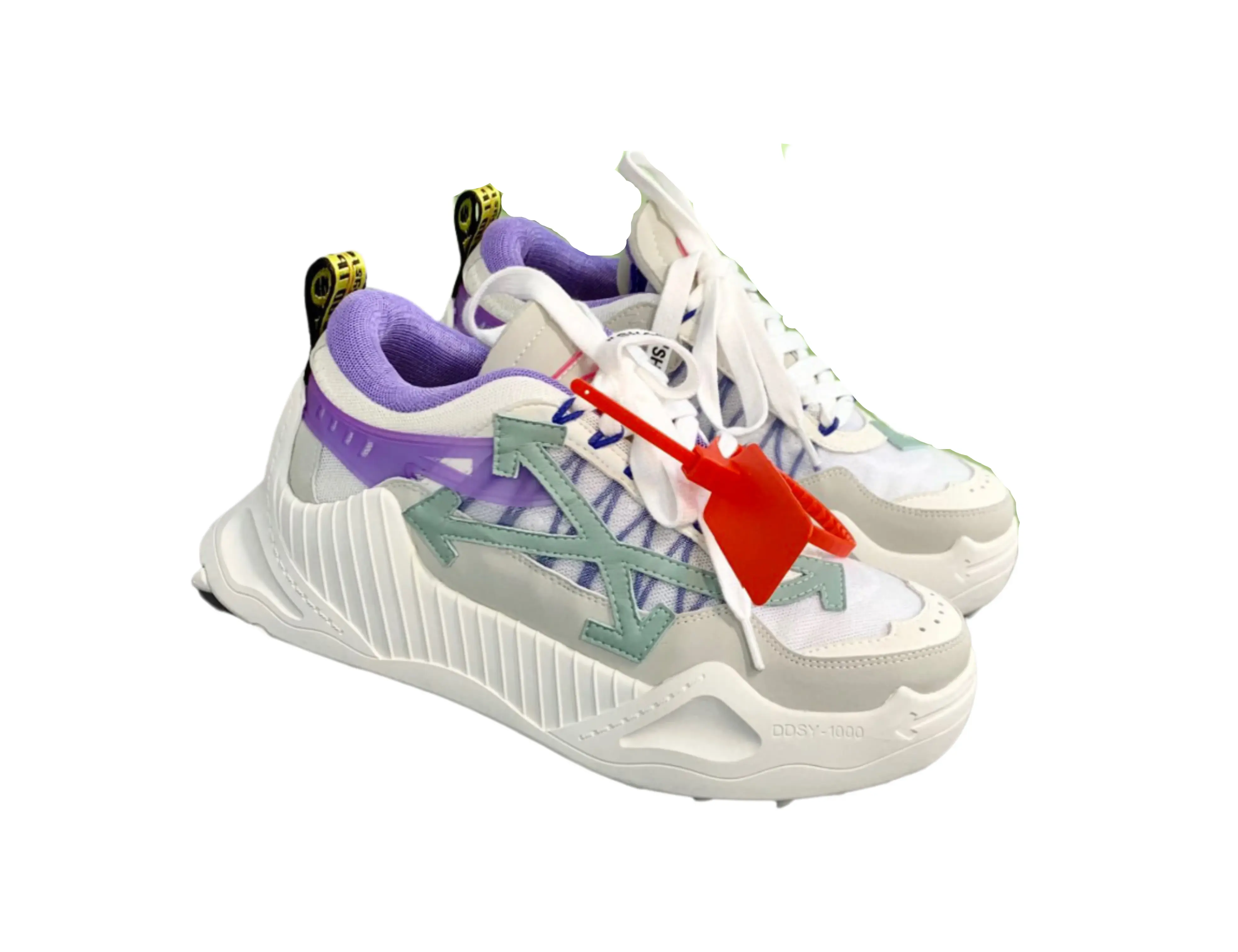 Off-White ODSY-1000 - White, Lilac & Mint Green Off-White