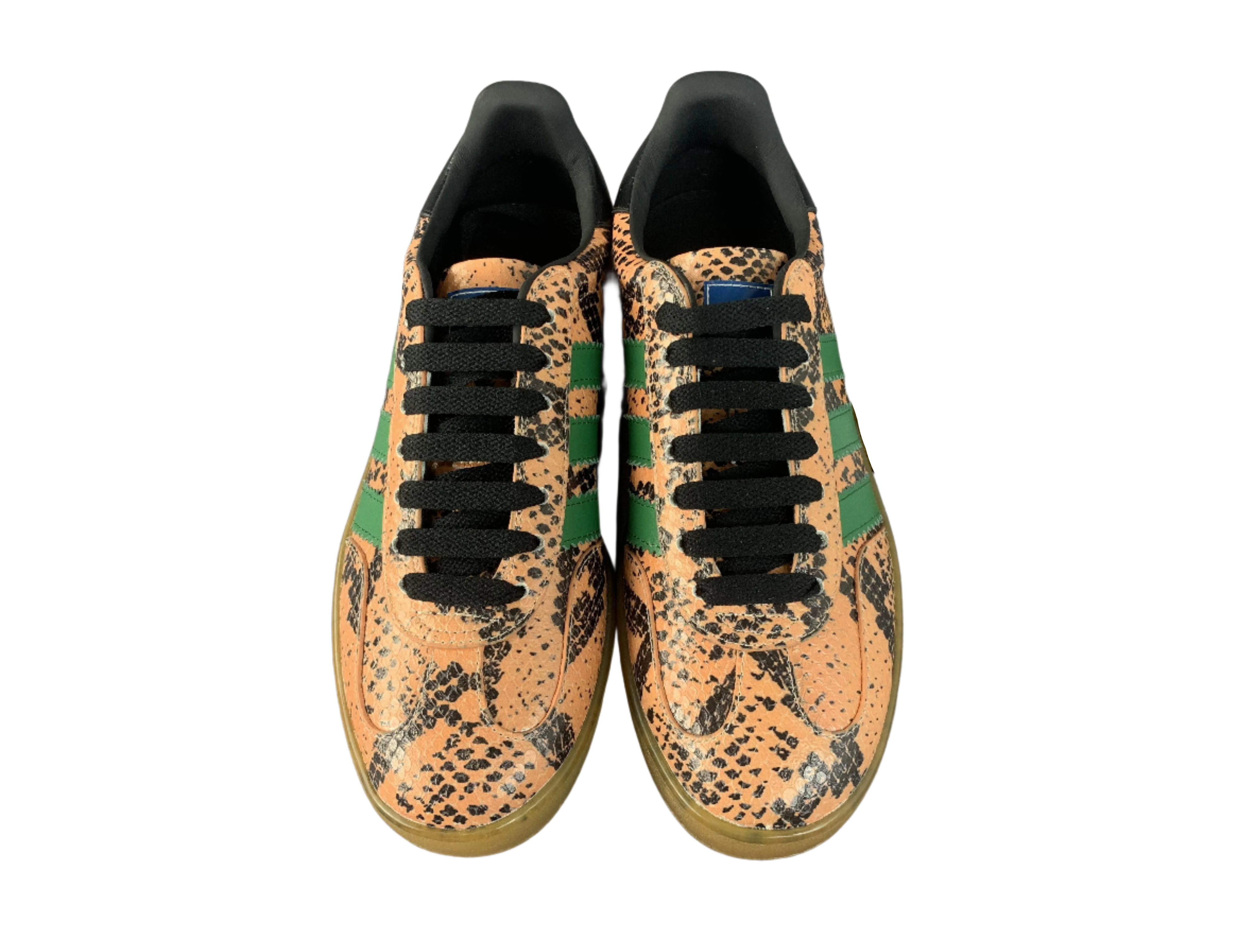 Adidas Gazelle x Gucci - Leopard Print & Green Stripes