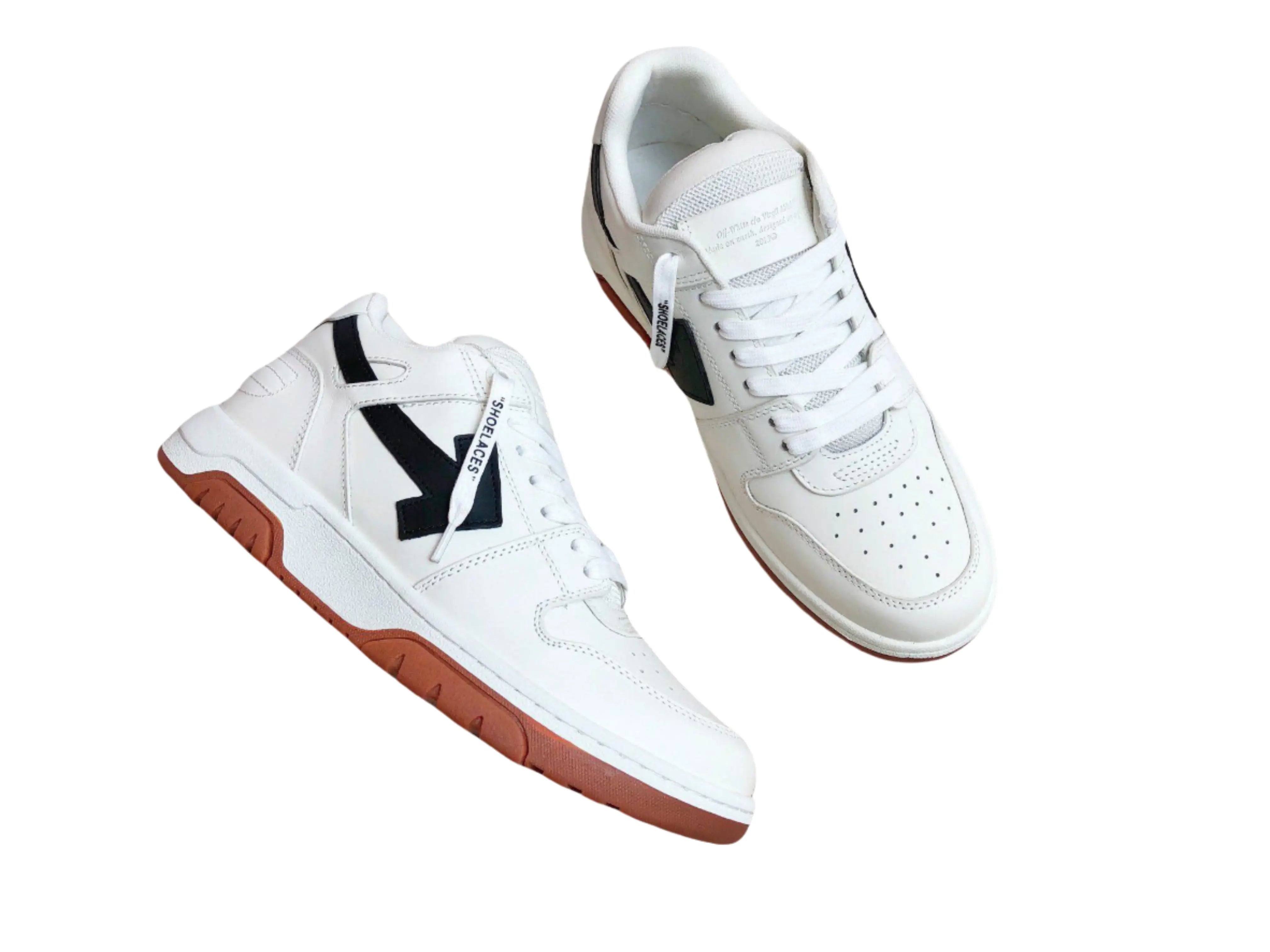 Off-White Out Of Office  Low Top - White & Black Off-White