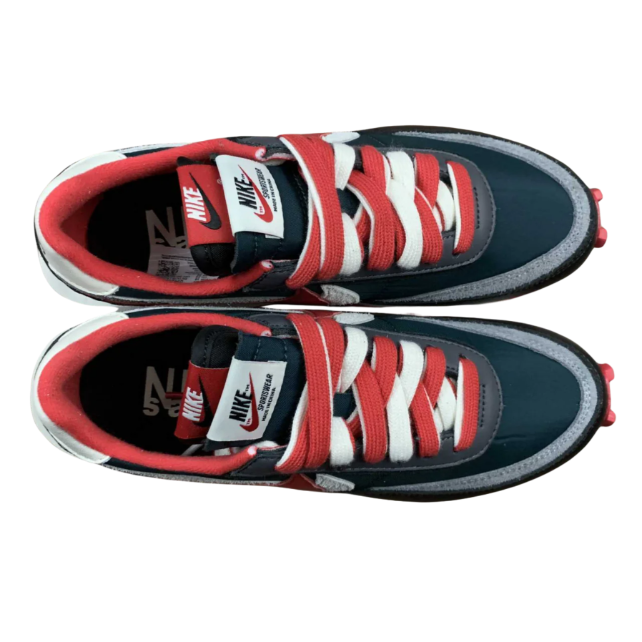 Nike LDWaffle Sacai Navy, Red & Grey