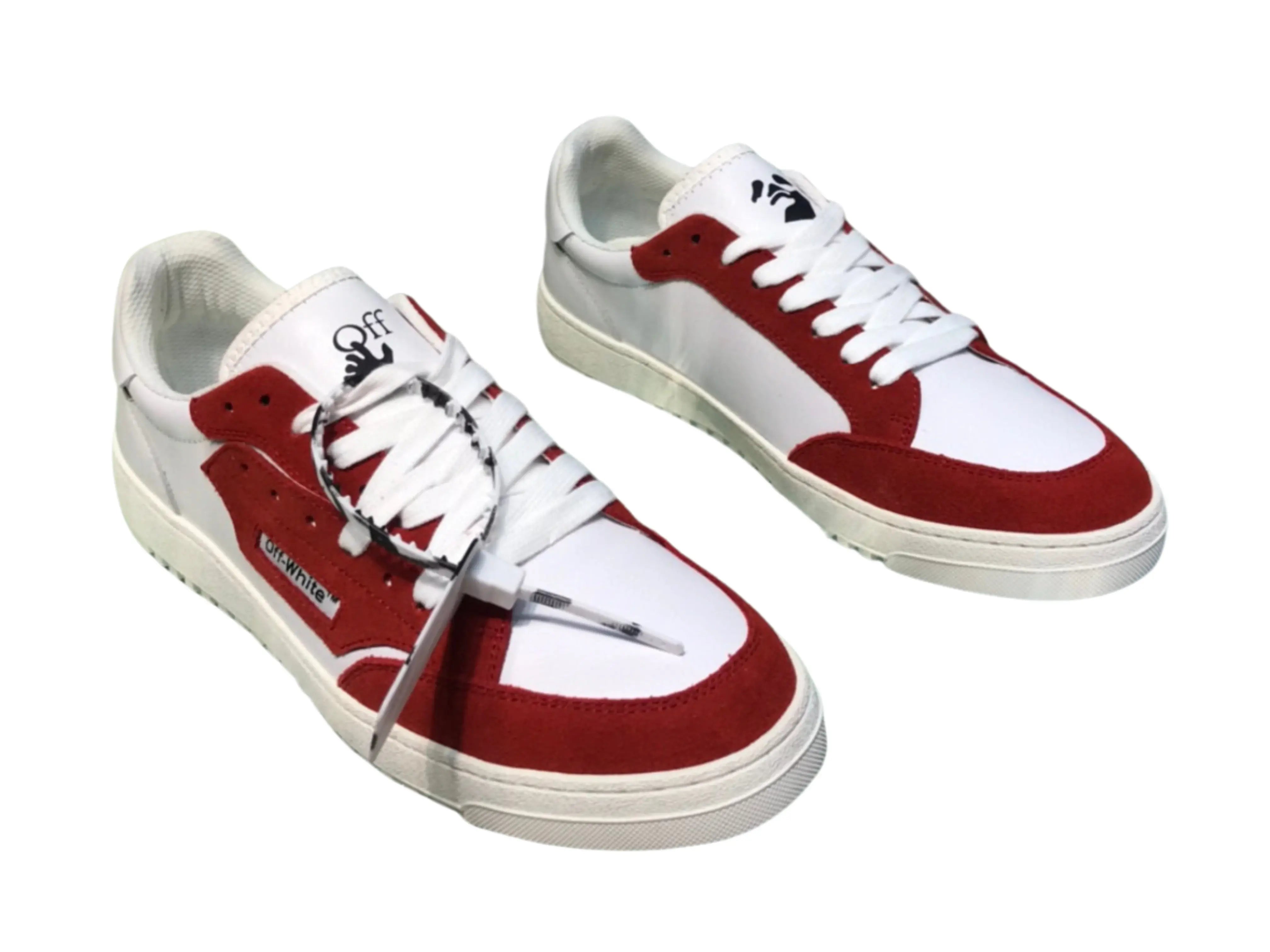 Off-White 5.0 Low Top - Red & White Off-White