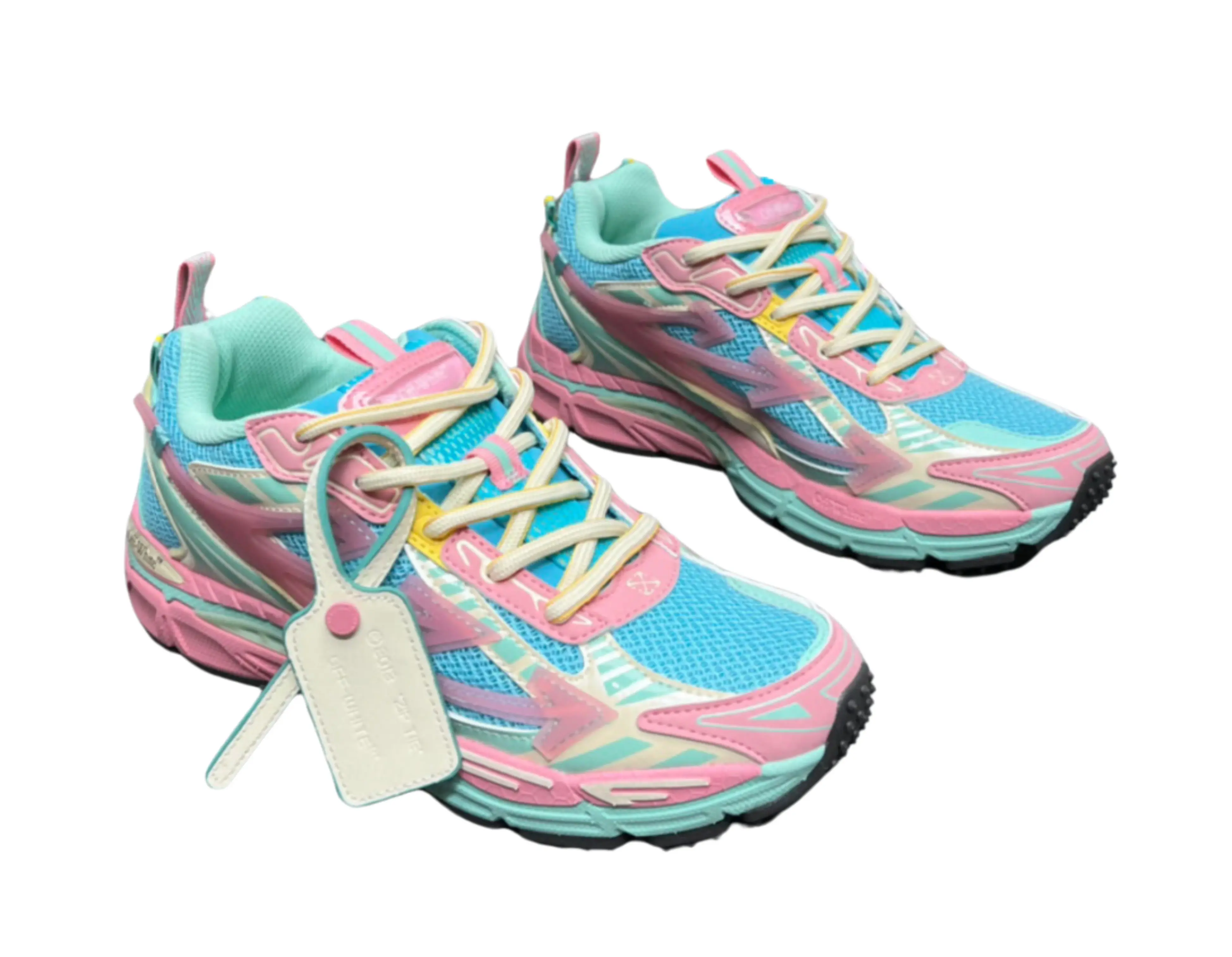 Off-White Be Right Back - Blue & Pink Off-White