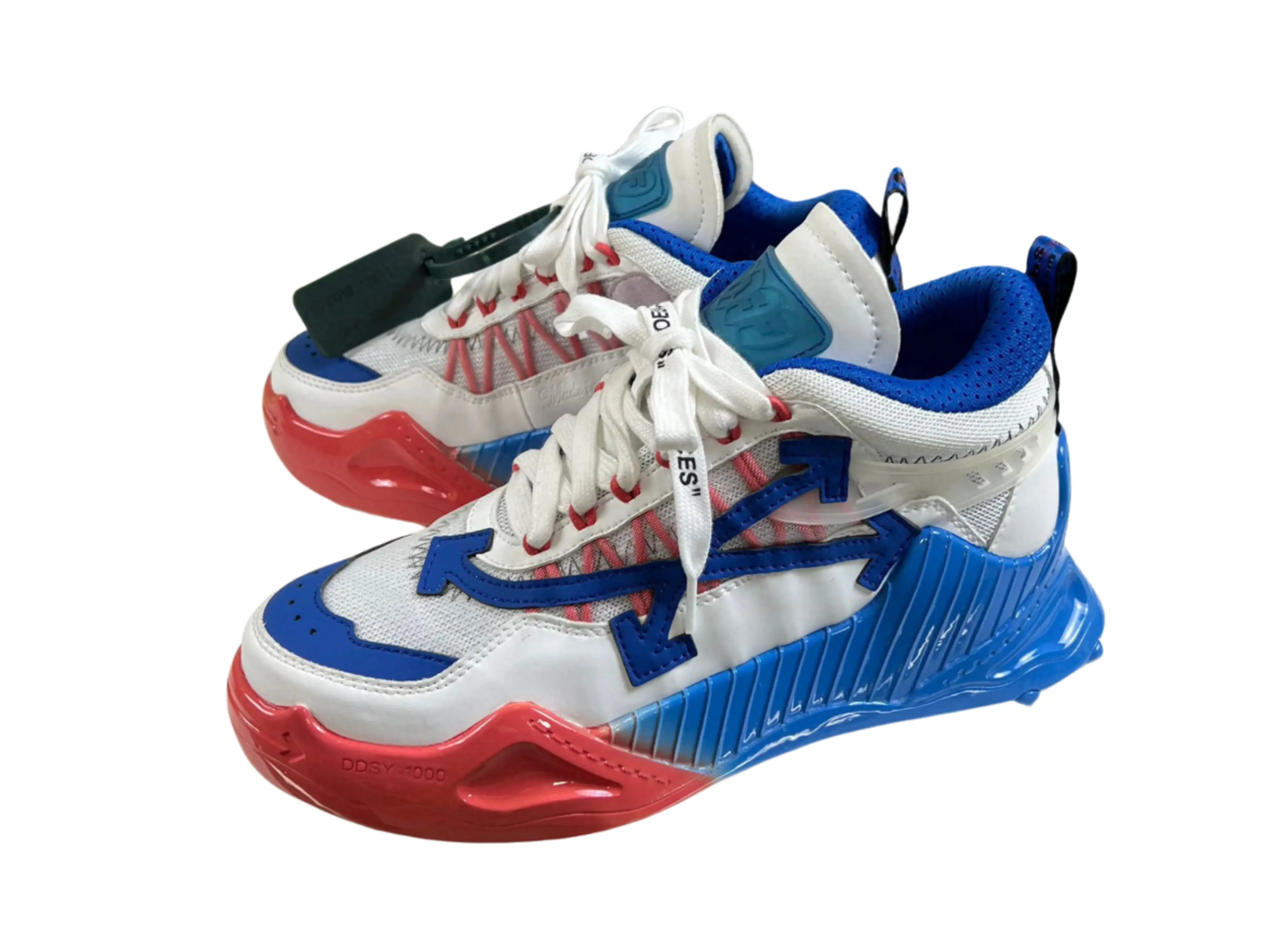 Off-White ODSY-1000 - White, Blue & Red Off-White