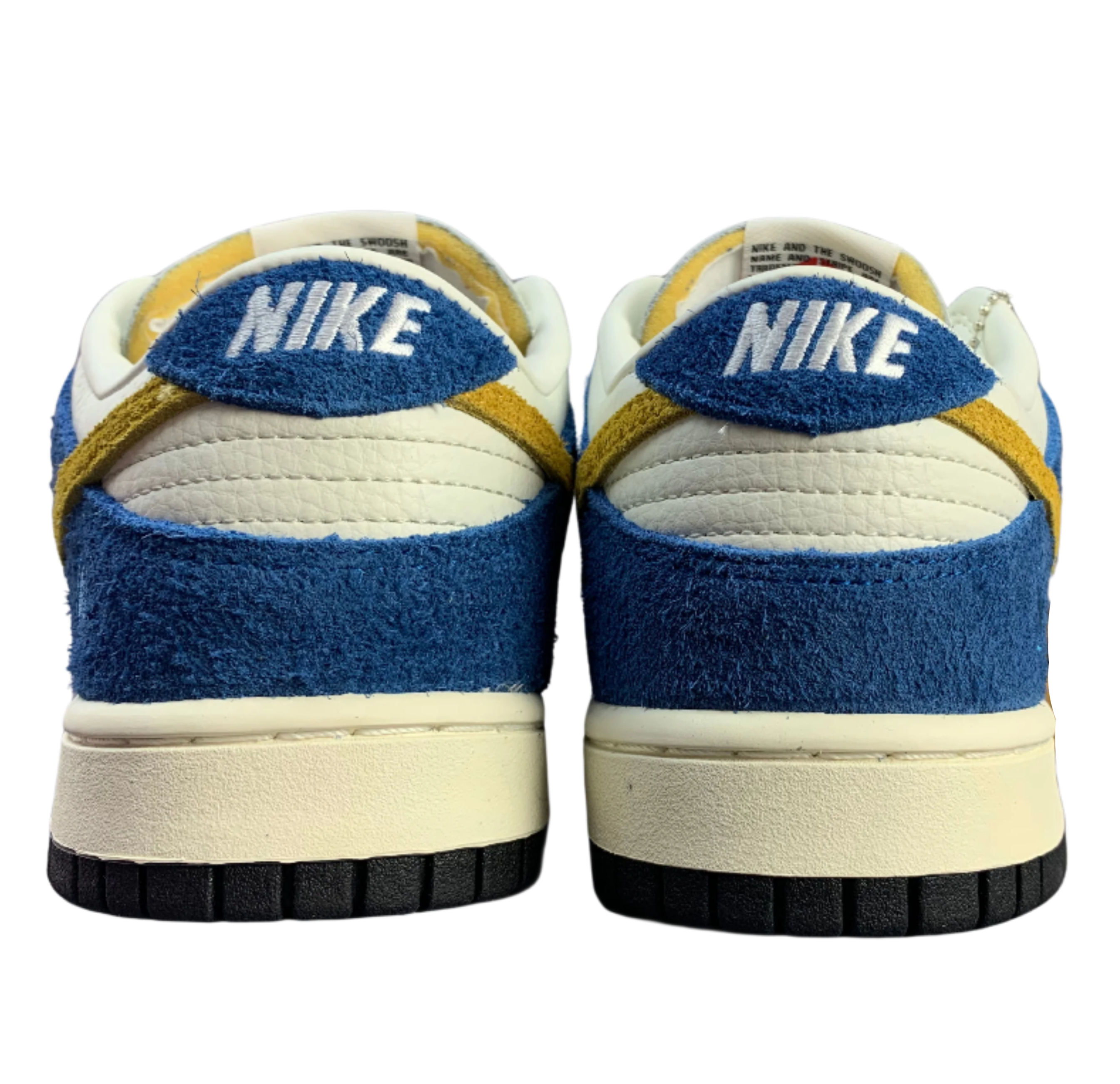 SB Dunk Low - Blue Suede Mustard Edition