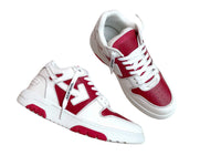 Off-White Out Of Office Low Top - Red & White Off-White