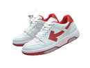 Off-White Out of Office Low-Top - White & Red Off-White