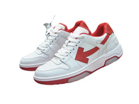 Off-White Out of Office Low-Top - White & Red Off-White