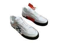 Off-White Vulcanized Low Top - White & Teal Off-White