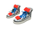 Off-White Off-Court 3.0 High Top - Silver & White Metallic Off-White
