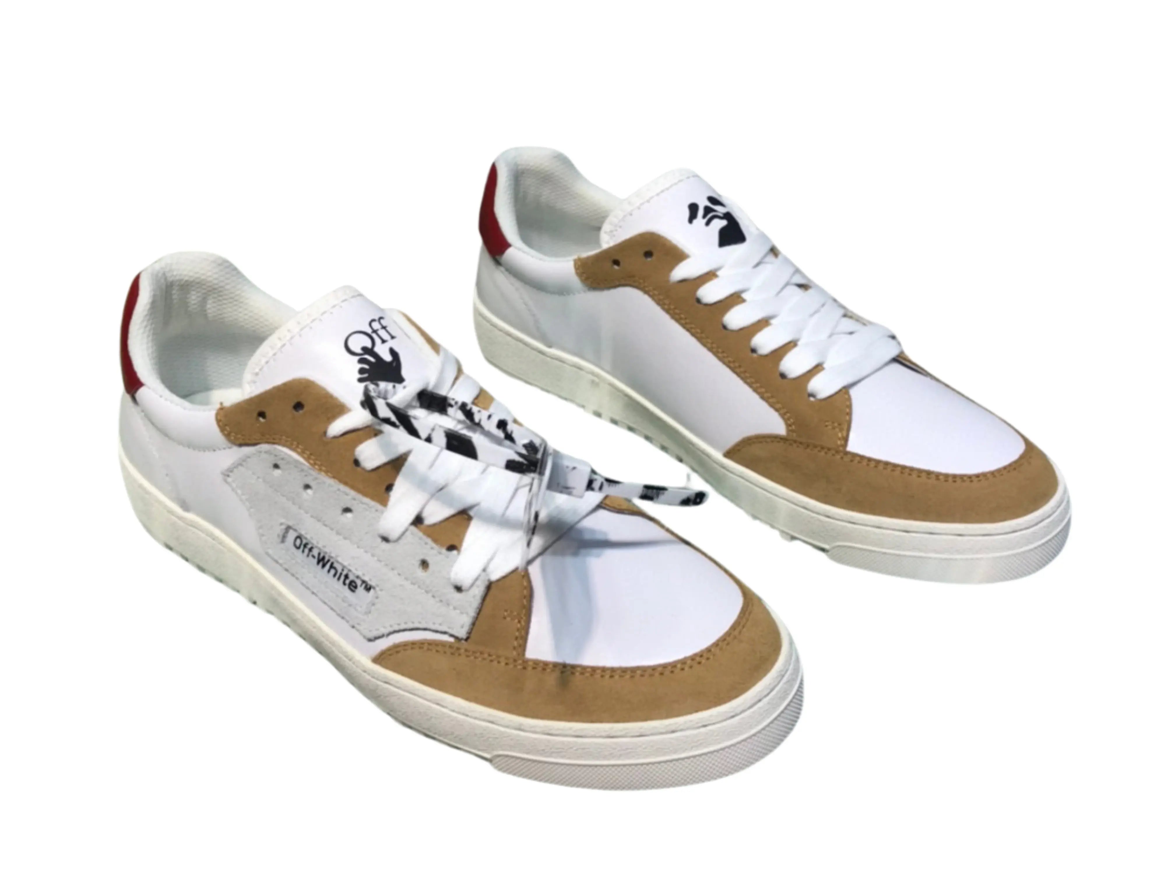 Off-White 5.0 Low Top - White, Beige & Grey Off-White