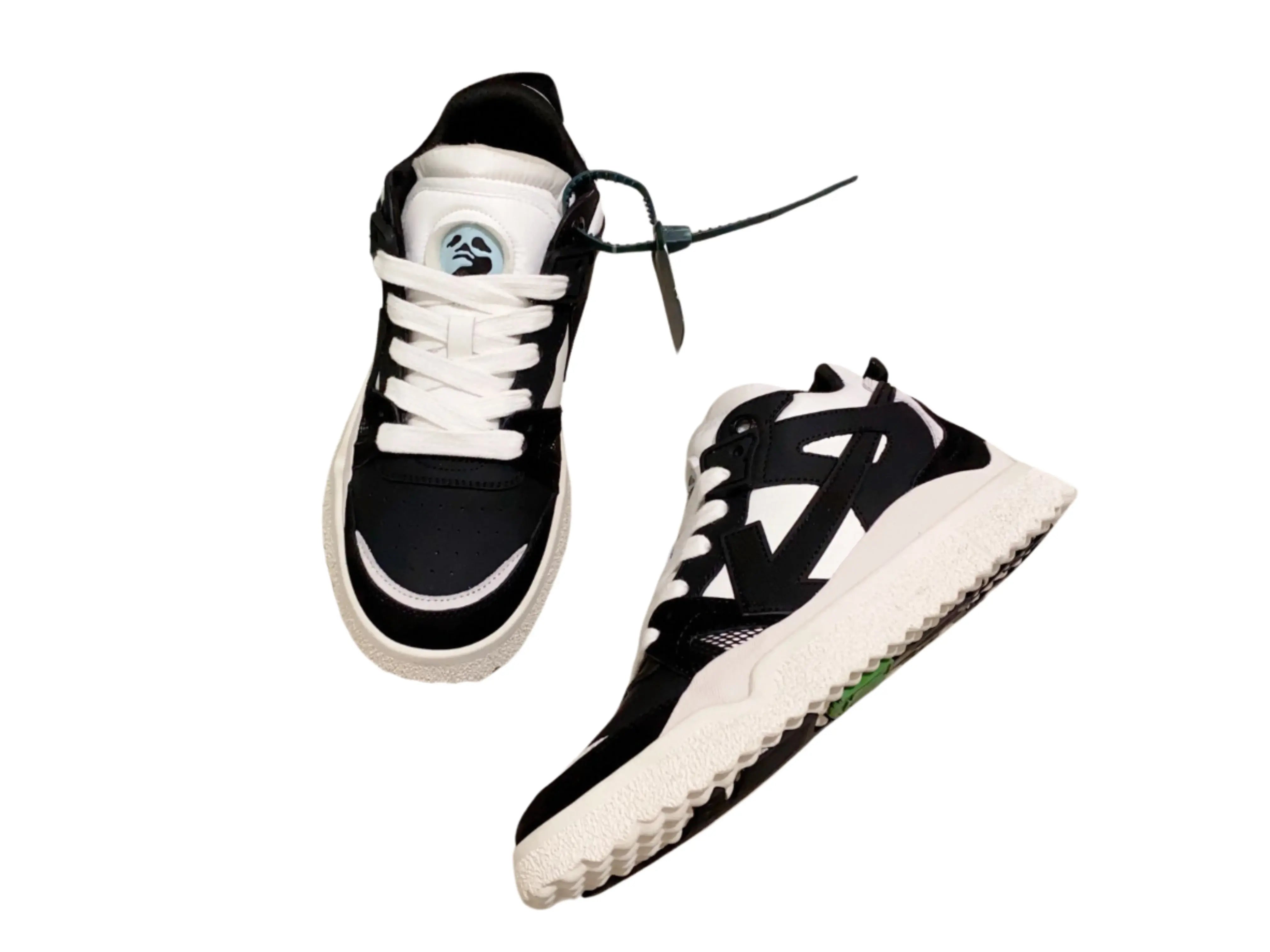 Off-White Mid-Top Sponge - Black & White Off-White