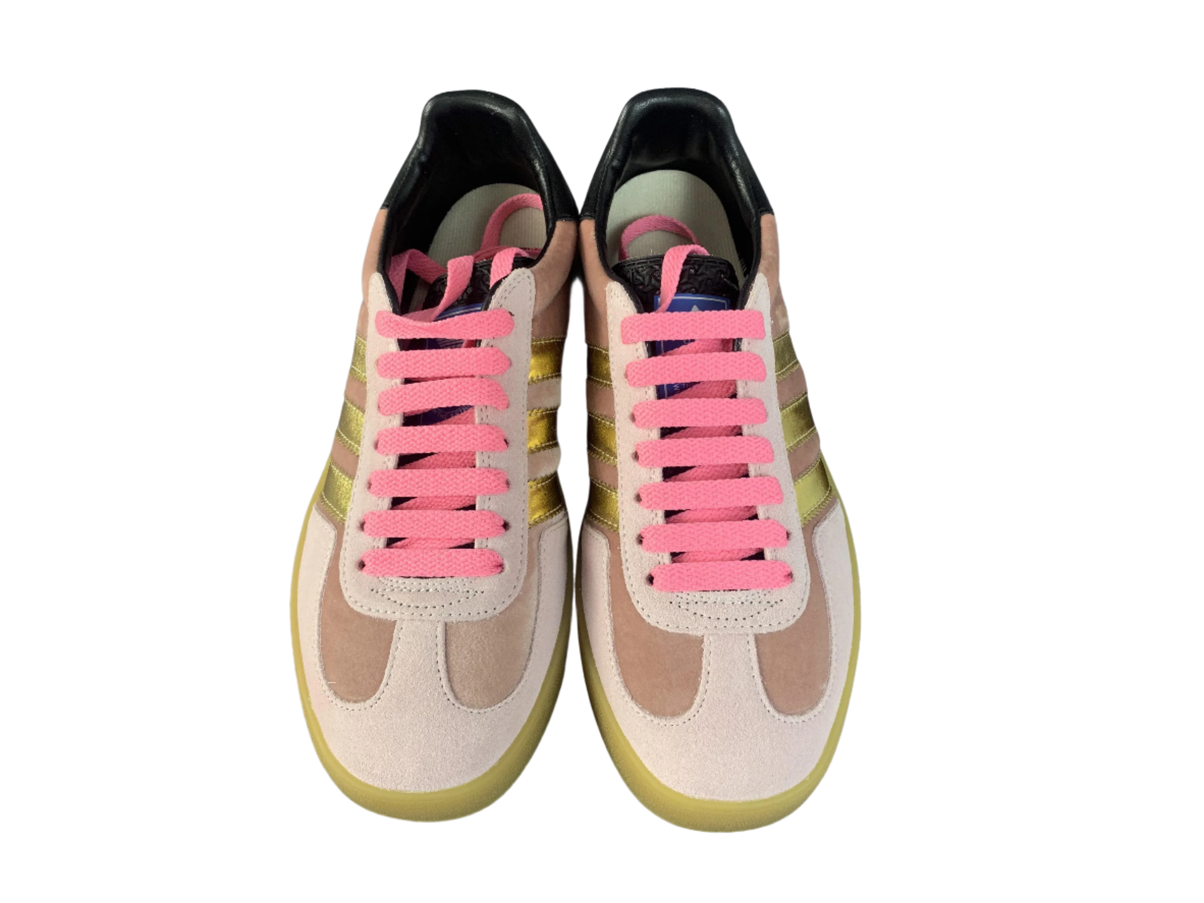 Adidas x Gucci Gazelle - Blush Pink & Gold