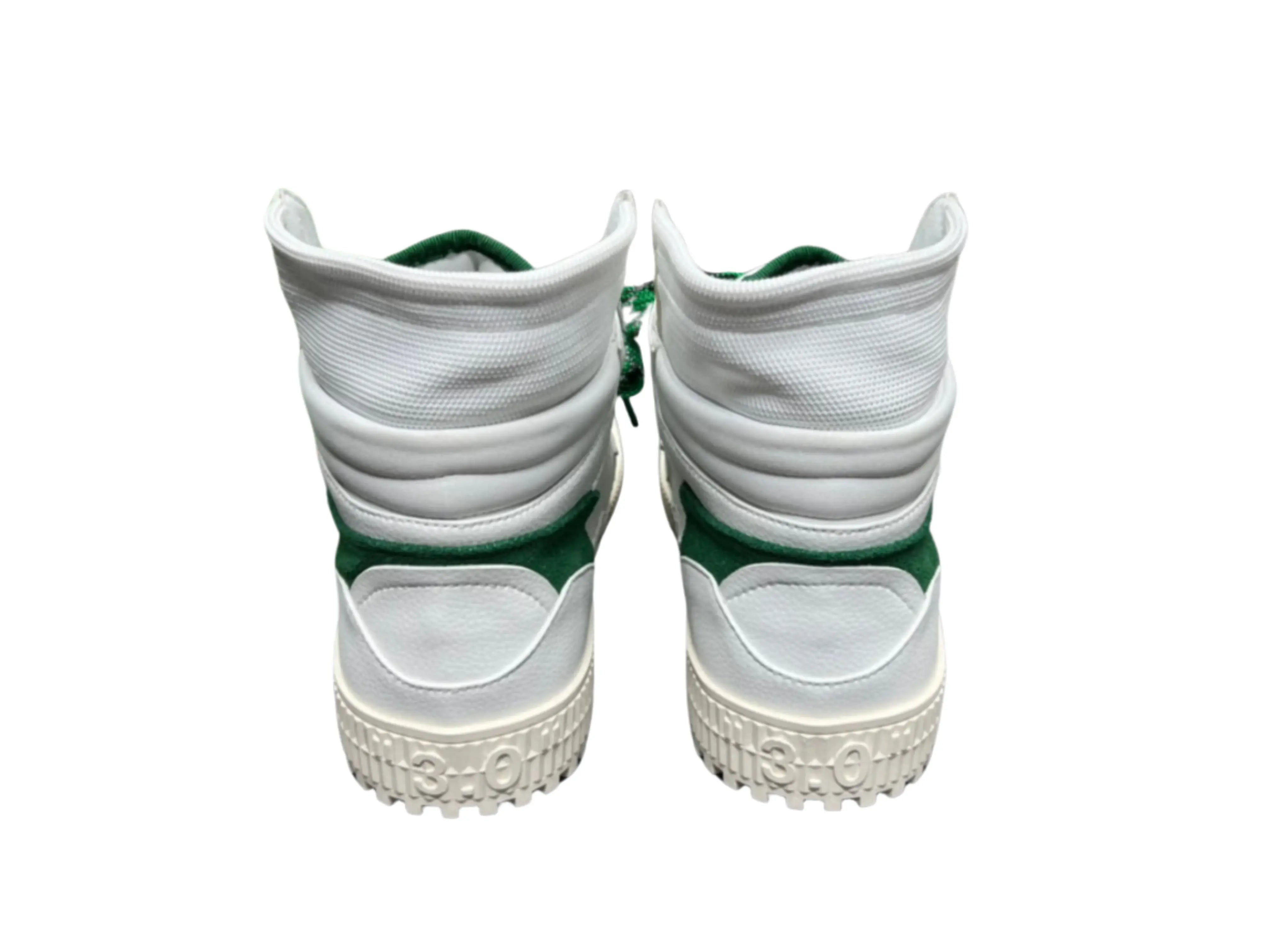 Off-White 3.0 Off Court High Top - White & Green Off-White