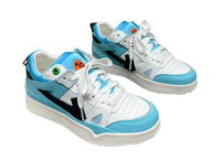 Off-White Mid Top Sponge - White & Blue Off-White