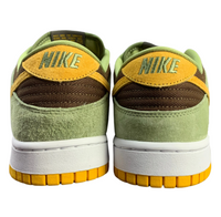 SB Dunk Low - Green & Mustard Edition