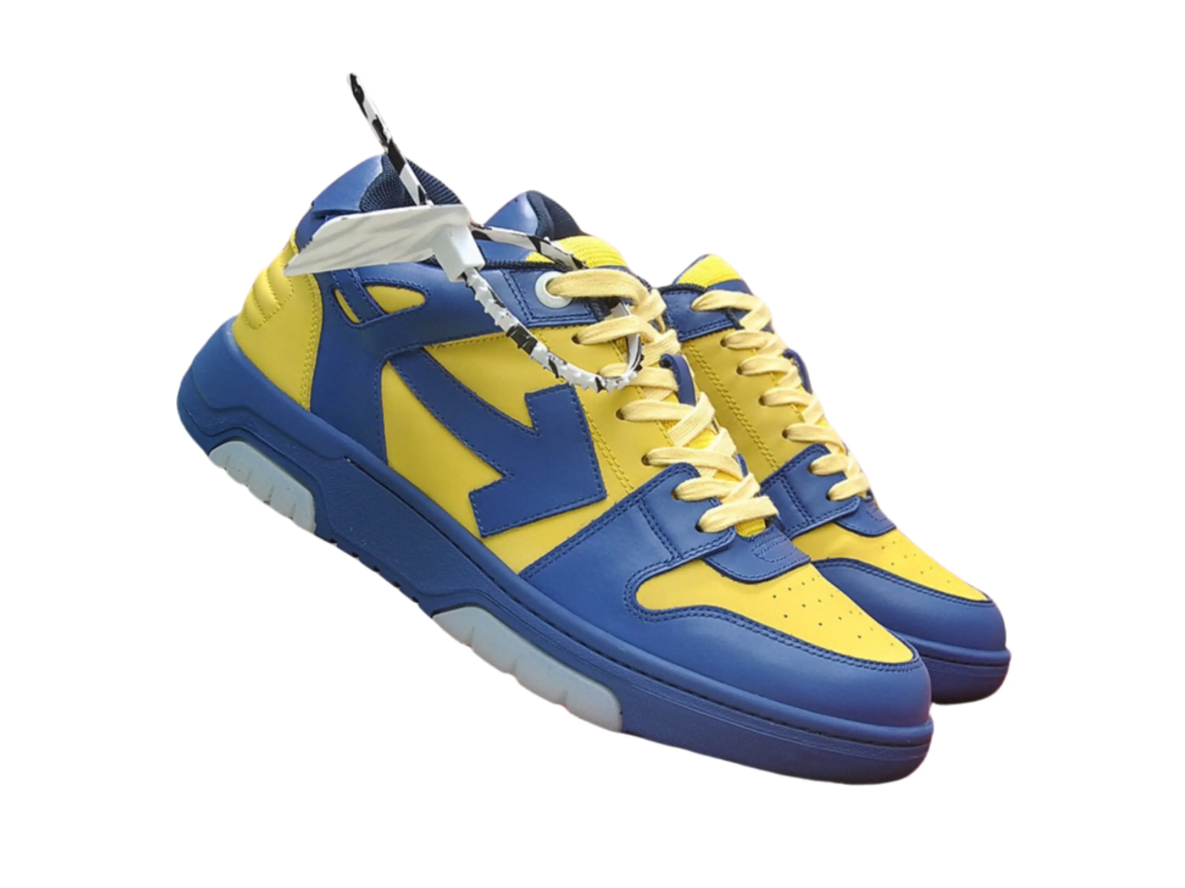 Off-White Out of Office Low-Top - Blue & Yellow Off-White