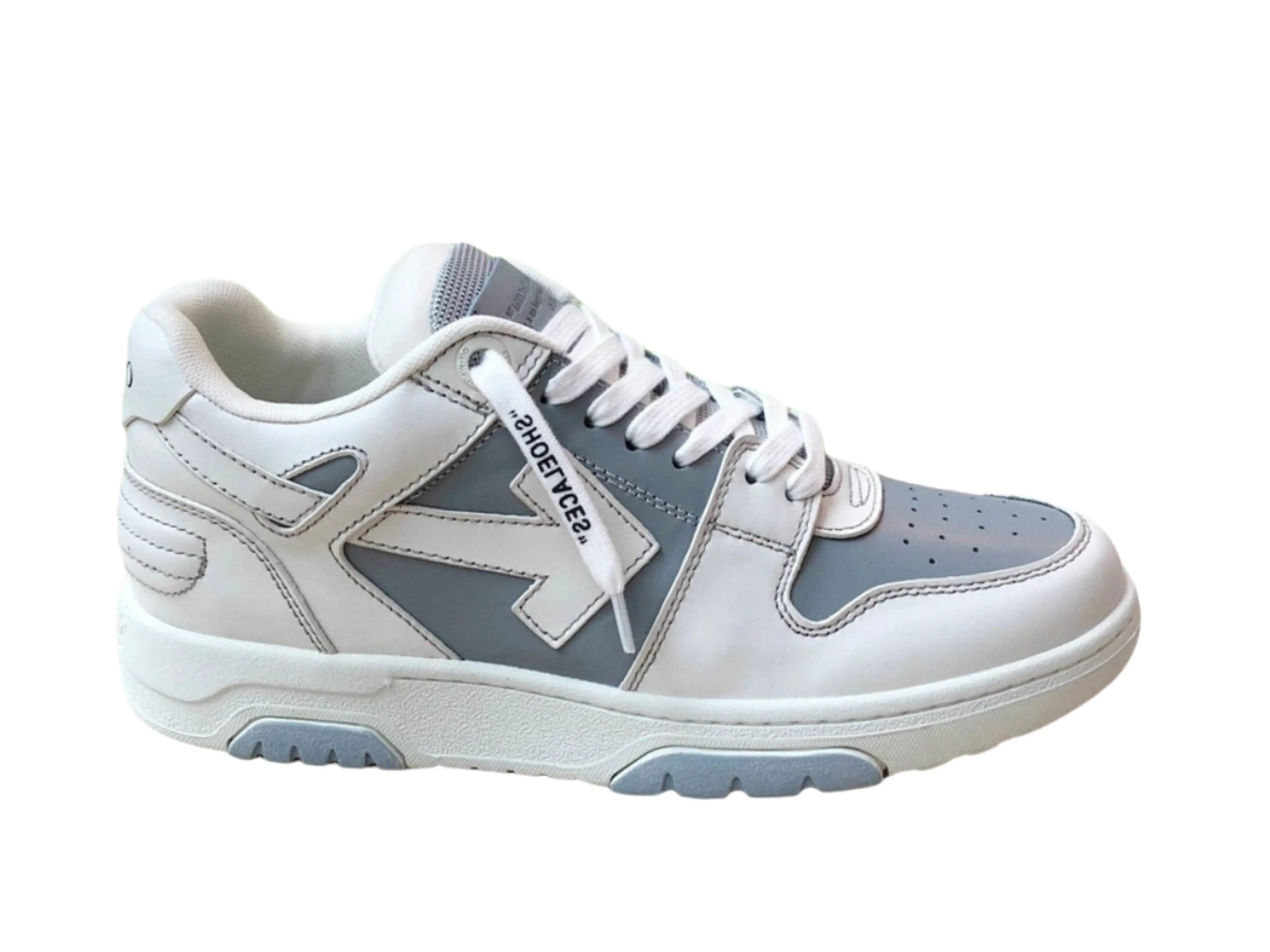 Off-White Out Of Office Low Top - White & Light Grey Off-White
