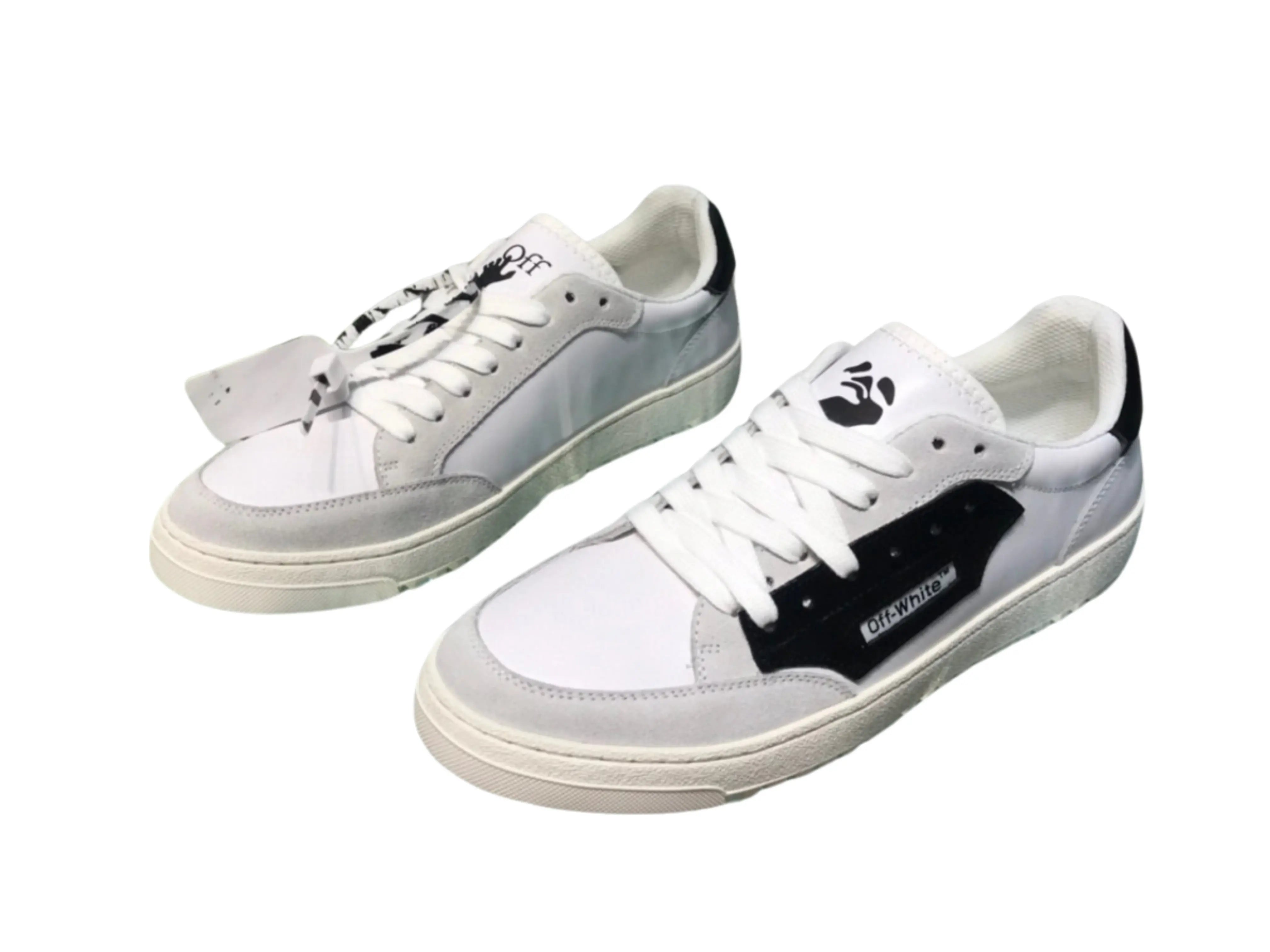 Off-White 5.0 Low Top - White, Gray & Black Off-White