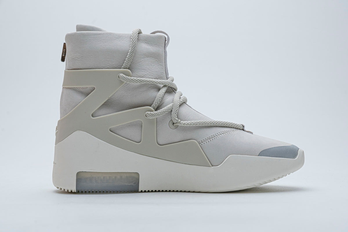 Nike Air/Fear of God 1 High Top - Gray and White