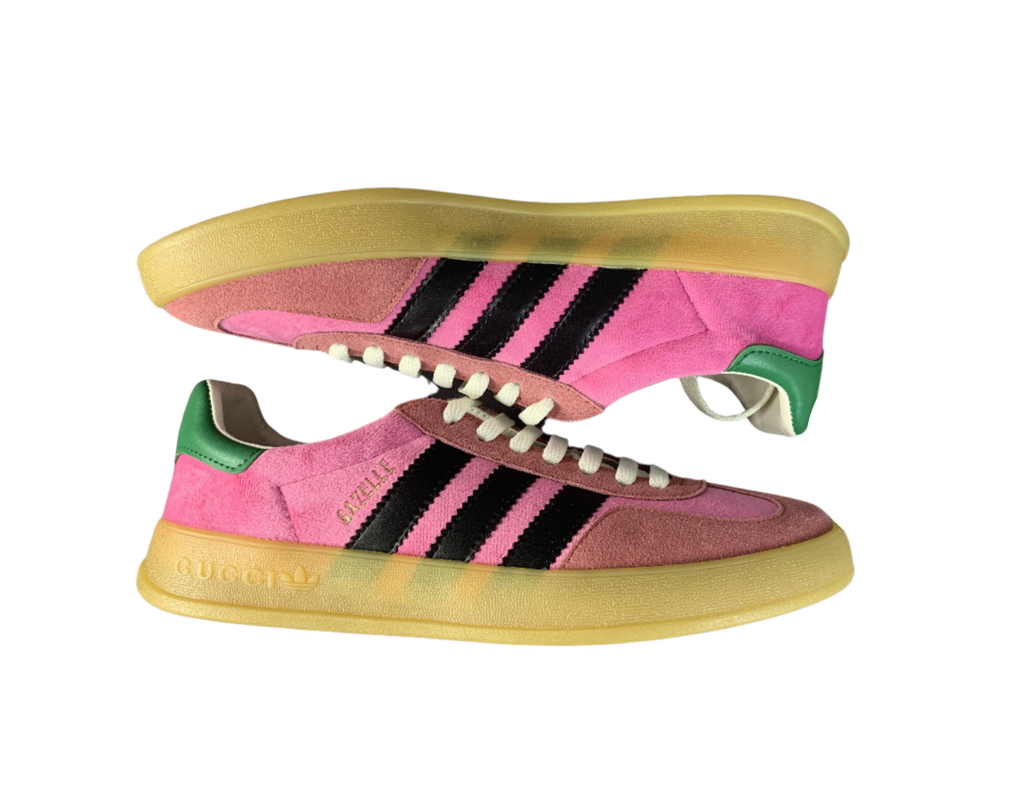 Adidas Gazelle x Gucci - Pink & Green