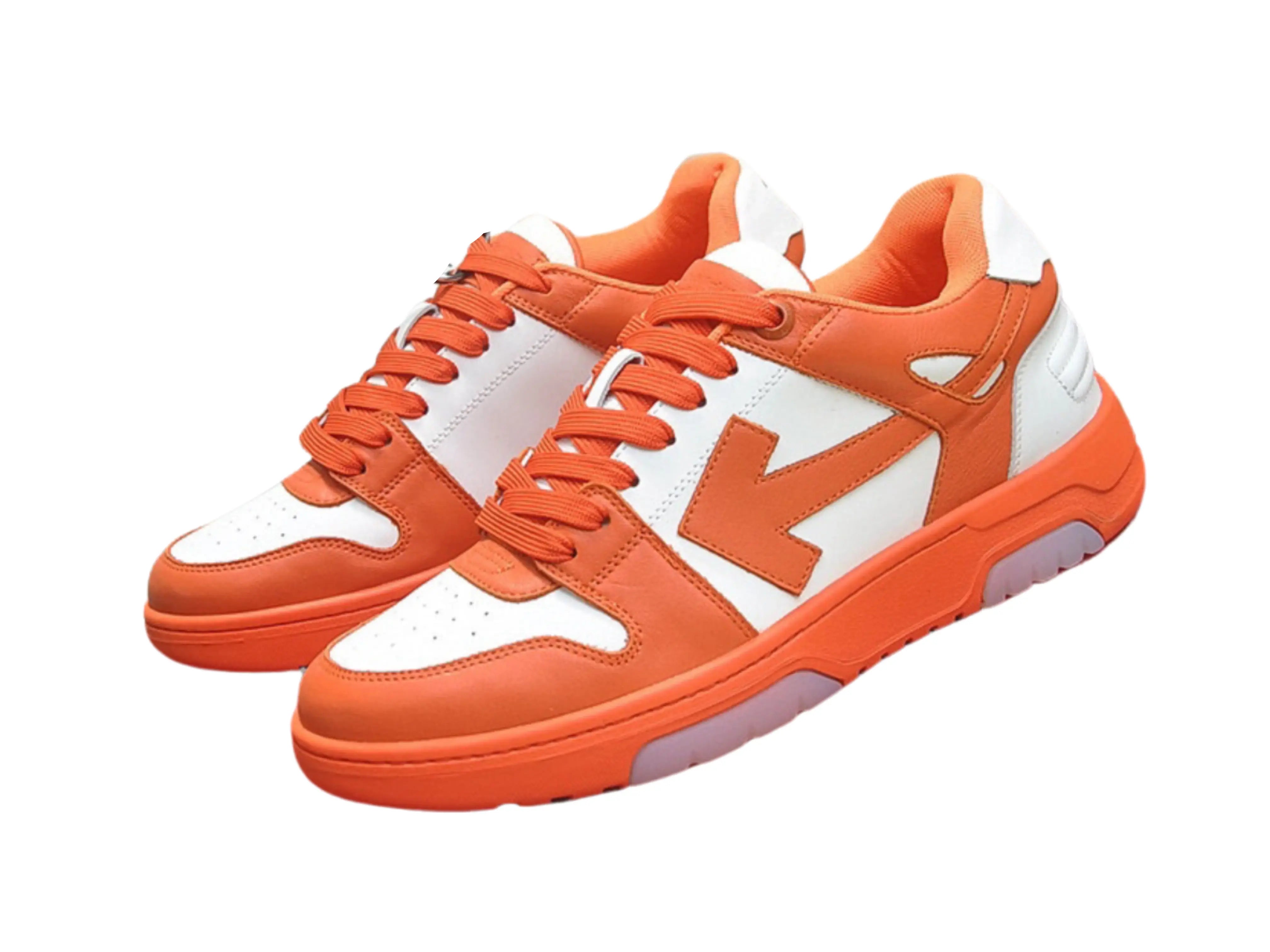Off-White Out of Office Low-Top - Orange & White Off-White