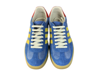 Adidas Gazelle x Gucci - Blue Suede & Yellow Stripes