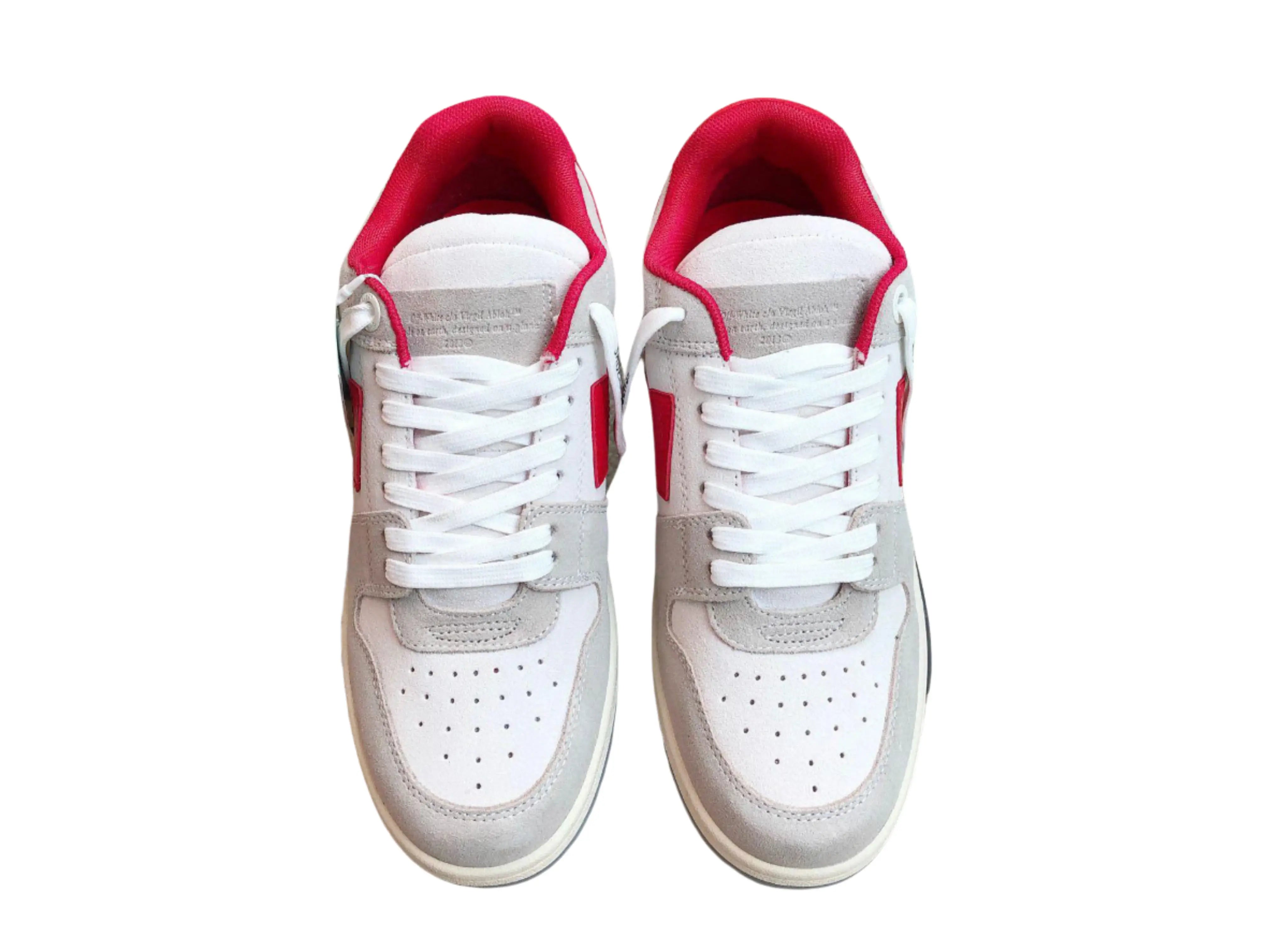 Off-White Out Of Office - White & Red Off-White