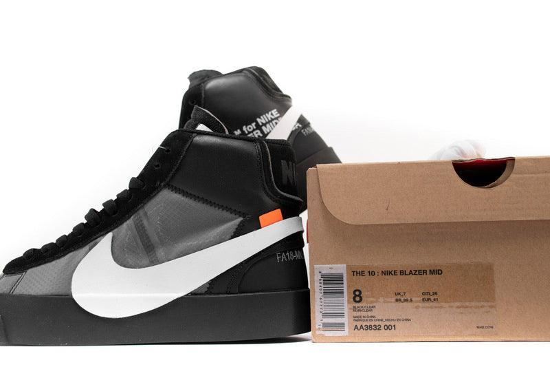 Nike Blazer Mid Black Sneakers