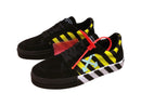 Off-White Vulcanized Low-Top - Black, Yellow & Cyan Off-White
