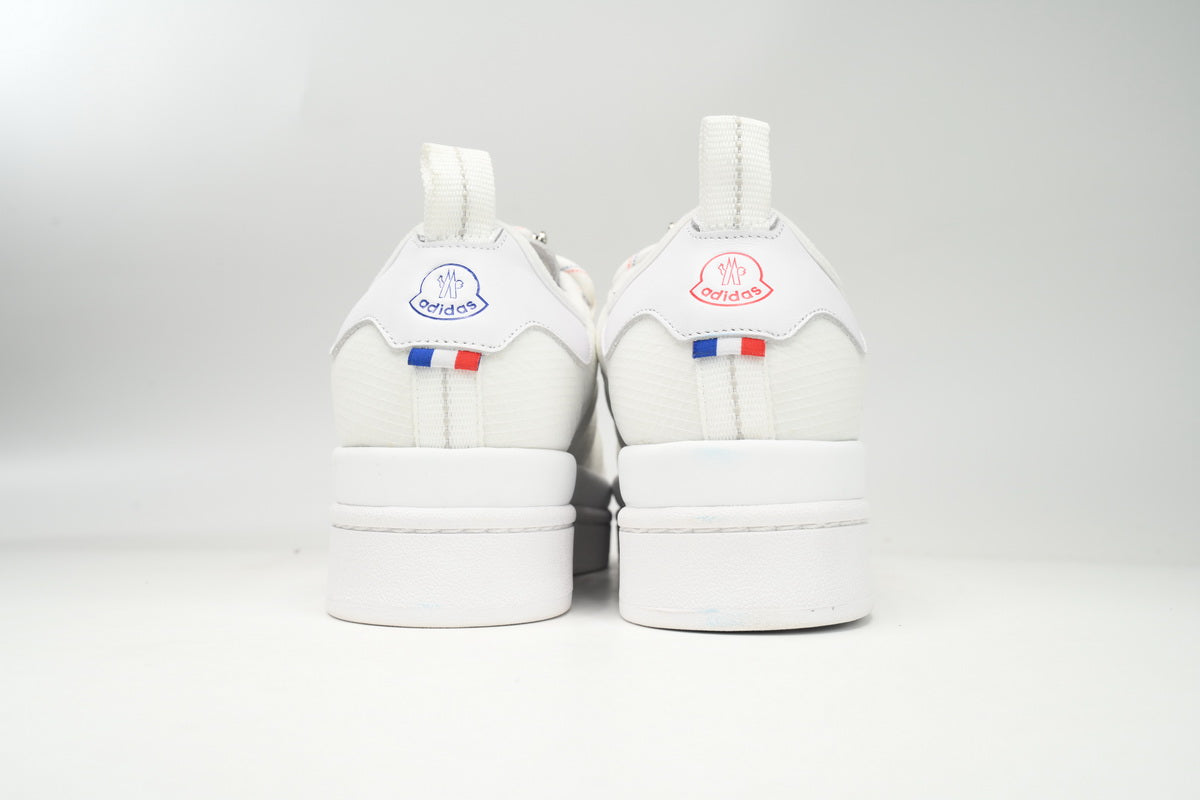 Adidas and Moncler M Campus White