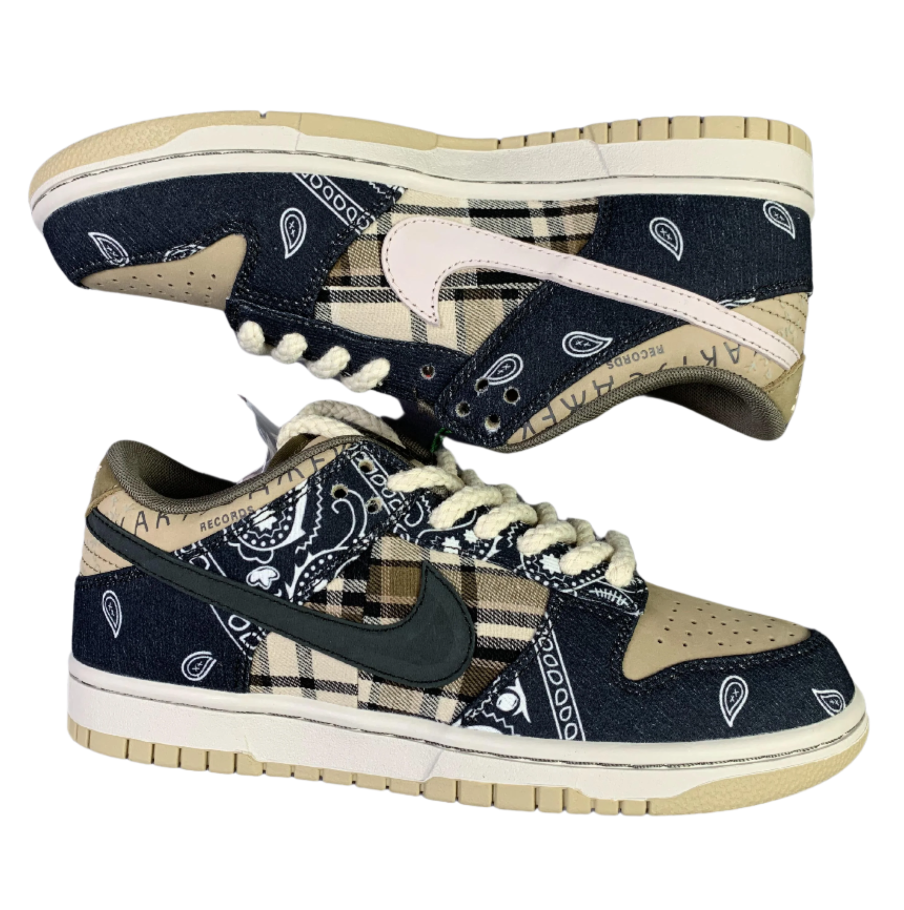 SB Dunk Low - Paisley Plaid Edition