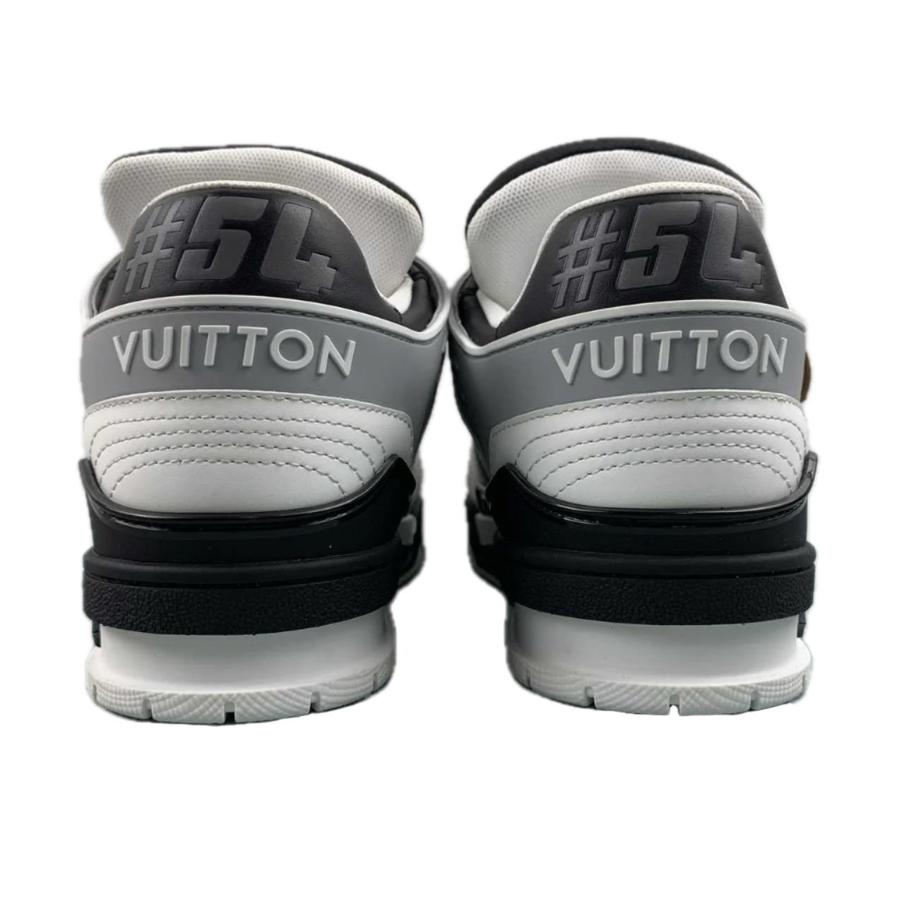 Louis Vuitton Trainer Black Grey Sneakers