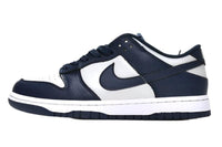 SB Dunk Low - Navy & White