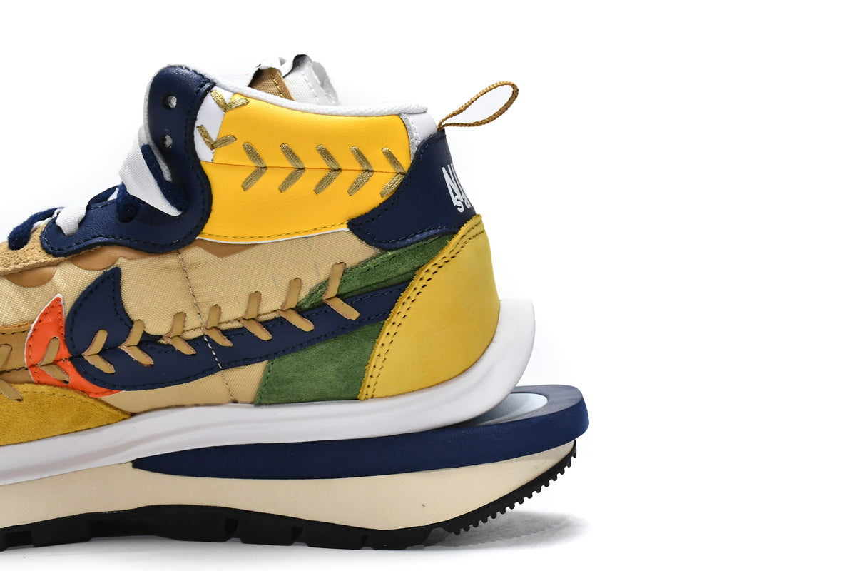 Nike Vaporwaffle Sacai x Jean Paul Gaultier “Sesame/Blue”