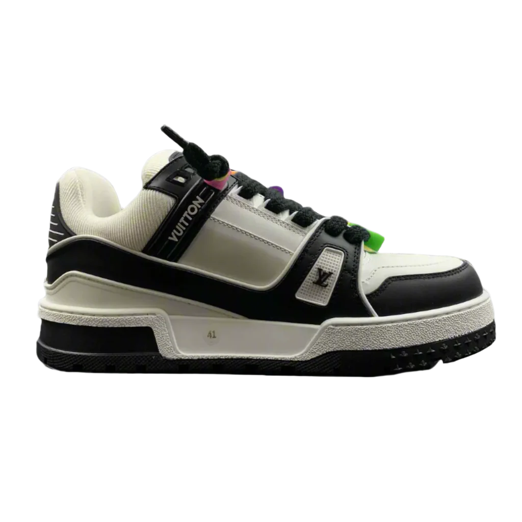 Louis Vuitton Trainer Maxi Black White Sneaker