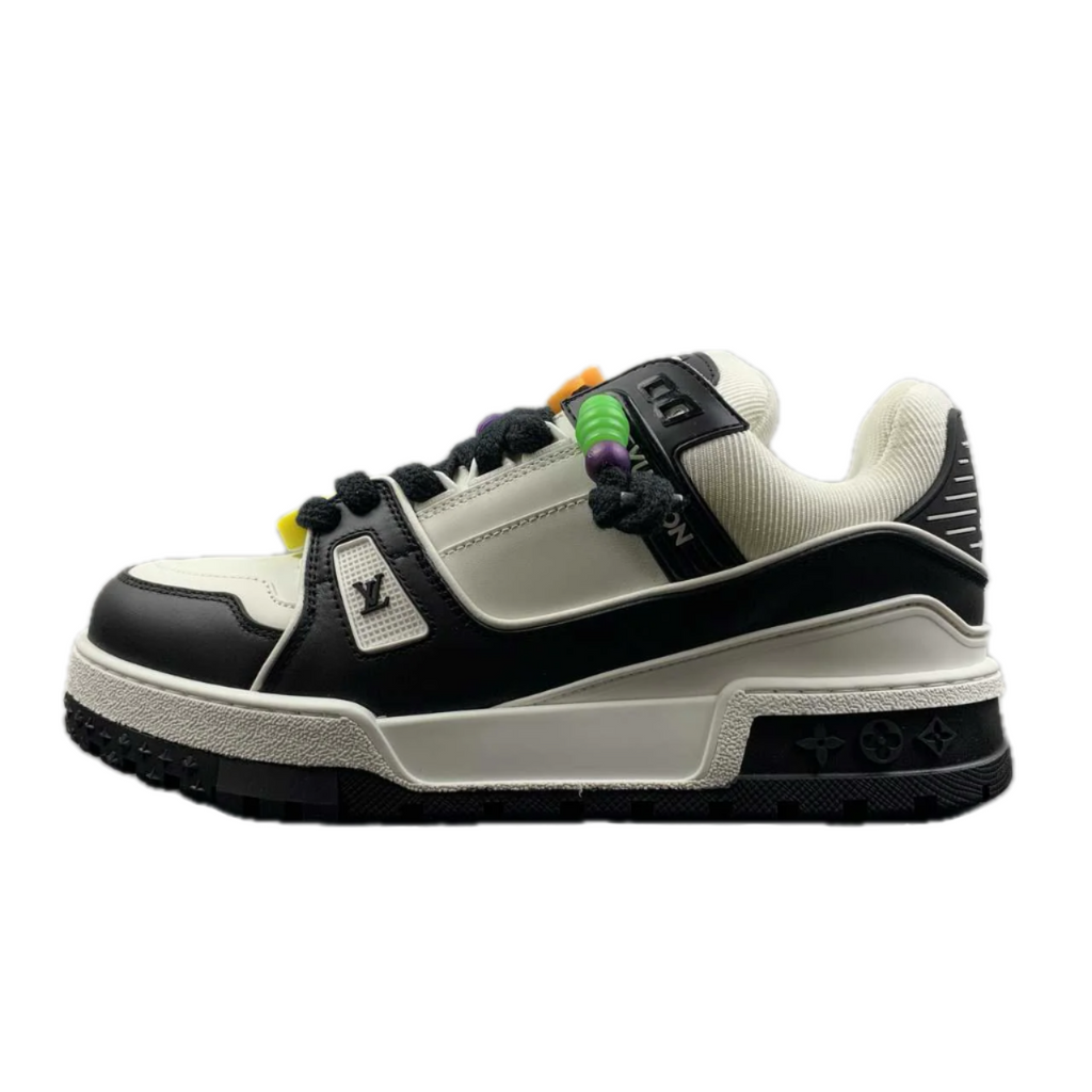 Louis Vuitton Trainer Maxi Black White Sneaker